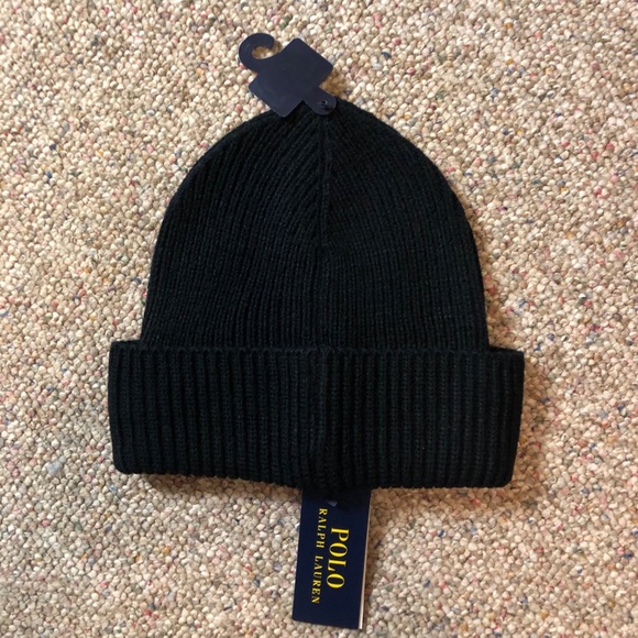 🆕 Polo Ralph Lauren Big Pony Beanie Hat - Picture 4 of 7
